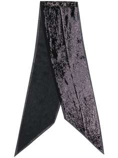 Saint Laurent узкий платок с пайетками