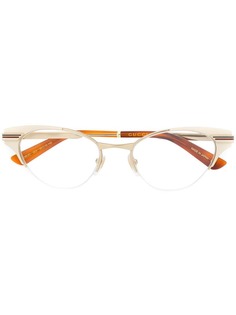 Gucci Eyewear cat eye frame glasses