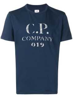 CP Company футболка с винтажным логотипом