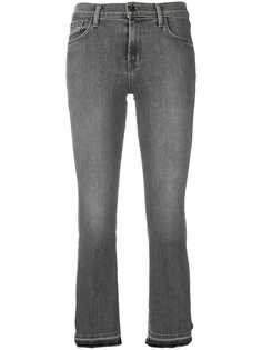 J Brand укороченные джинсы Selena средней посадки