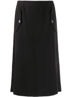 Julien David юбка миди А-силуэта
