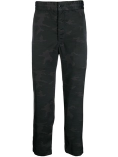 Black Comme Des Garçons укороченные камуфляжные брюки