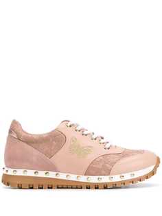 Twin-Set кроссовки с кружевной вставкой