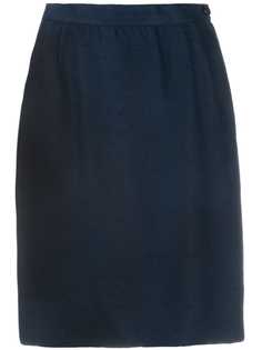 Valentino Vintage юбка мини прямого кроя 1980-х годов
