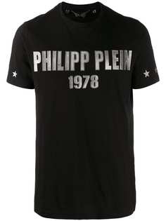 Philipp Plein футболка с декорированным логотипом