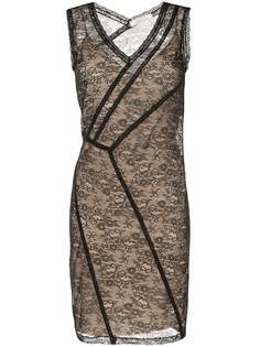 Nina Ricci кружевное платье миди