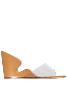 BY FAR мюли Greta на танкетке