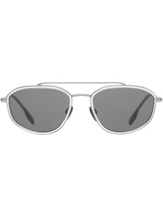 Burberry Eyewear солнцезащитные очки в геометричной оправе