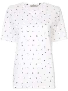 Nina Ricci футболка со сплошным принтом