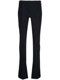 Adam Lippes брюки с разрезами сбоку