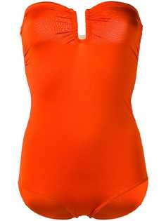 Forte Forte слитный купальник без бретелей