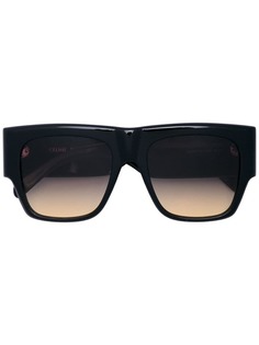 Celine Eyewear солнцезащитные очки в массивной оправе