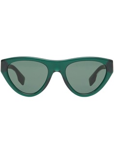 Burberry Eyewear Triangular Frame Sunglasses