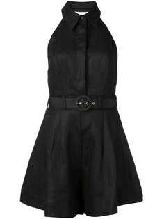 Zimmermann ромпер Primrose с вырезом халтер