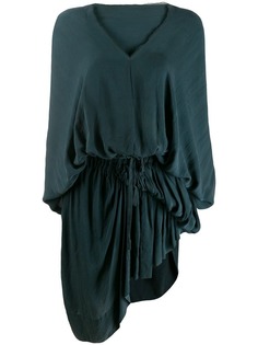 Vivienne Westwood Vintage silk asymmetric frayed dress