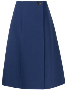 Valentino A-line midi skirt