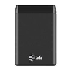 Внешний аккумулятор (Power Bank) CACTUS CS-PBFSST-5000, 5000мAч, графит