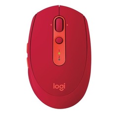 Мышь LOGITECH M590, оптическая, беспроводная, USB, красный [910-005199]