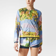 Куртка для бега adizero Nature Print adidas by Stella McCartney