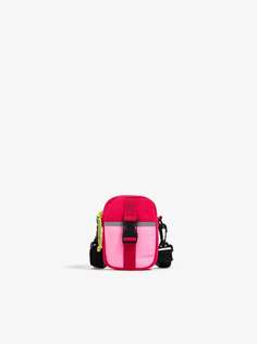 Неоновая сумка из высокотехнологичного материала Zara