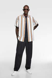 Рубашка в полоску Zara