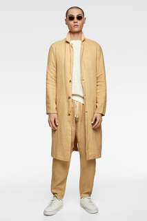 Пальто в стиле рустик Zara