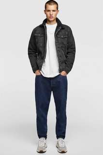 Комбинированная джинсовая куртка Zara