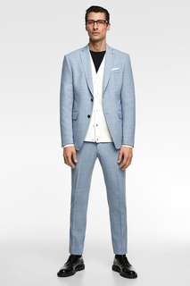 Костюм из текстурной ткани Zara