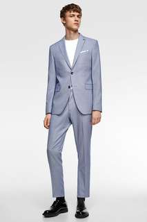 Костюм с узором «птичий глаз» Zara