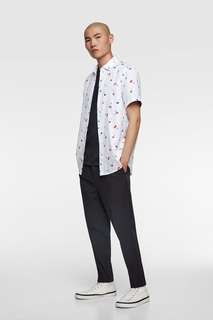 Рубашка с принтом «вишни» Zara