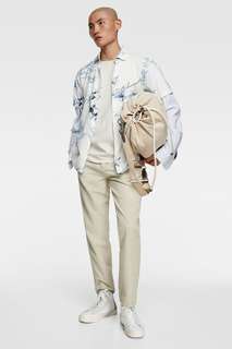 Рубашка с цветочным принтом Zara