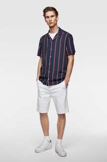 Рубашка в полоску Zara