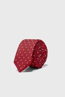 Узкий галстук в горошек Zara
