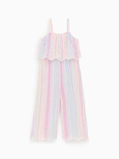 Комбинезон в полоску с вышивкой Zara