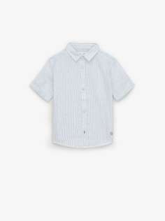 Рубашка в рельефную полоску Zara
