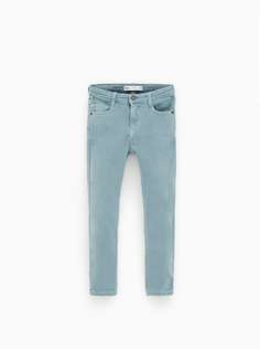 Базовые джинсы скинни из твила Zara