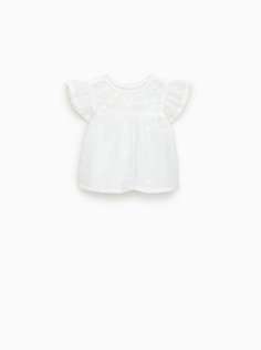 Рубашка с вышивкой Zara