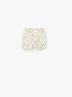 Шорты в разноцветную полоску Zara