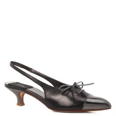 Женские туфли MARC JACOBS 40 MM SLINGBACK PUMP WITH TOE