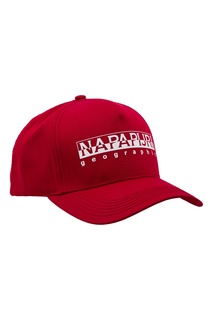 Красная бейсболка с логотипом Napapijri