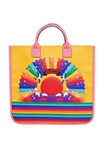Разноцветная сумка с логотипом Gucci Kids