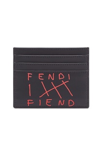 Чехол для карт с нашивкой Fendi