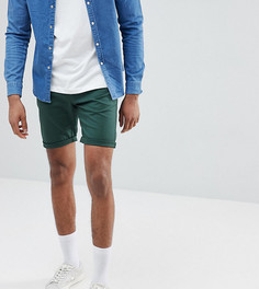 Зеленые шорты чиносы слим ASOS DESIGN Tall - Зеленый
