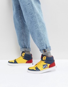 Высокие кроссовки (желтый/темно-синий/красный) Polo Ralph Lauren Snow Beach Limited Capsule - Мульти