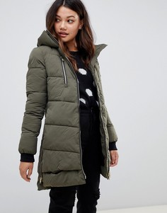 Дутая парка Superdry - Зеленый