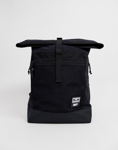 Черный рюкзак с отворотом Obey Conditions - Черный