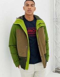 Зеленая непромокаемая куртка с капюшоном Barbour Beacon Scout - Зеленый