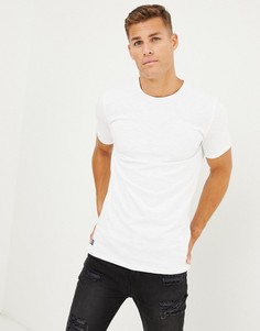 Белая длинная футболка Superdry Dry Originals - Белый