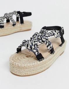 Сандалии-эспадрильи на платформе Co Wren - Черный