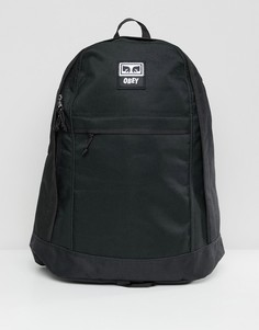 Черный рюкзак Obey Drop Out day pack - Черный